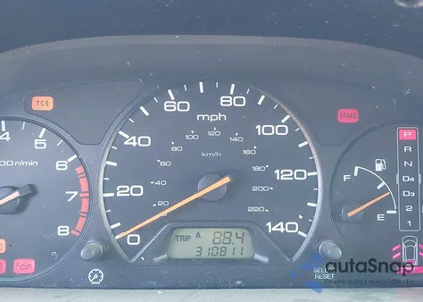 2001 Honda Odyssey Ex from USA, damaged, VIN 2HKRL18741H610946